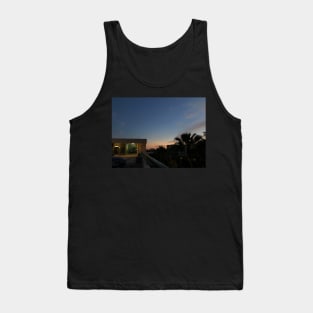 USF Parking Garage Sunset Tank Top